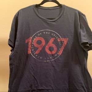 Navy Chick-fil-A Shirt